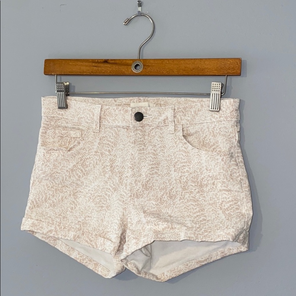 🌵H&M Mini Shorts Snake Skin | Size 4